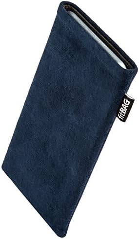Fitbag Classic Classic Blue שרוול מותאם אישית עבור Oppo Realme V11 5G | תוצרת גרמניה | כיסוי מקרים של שקית